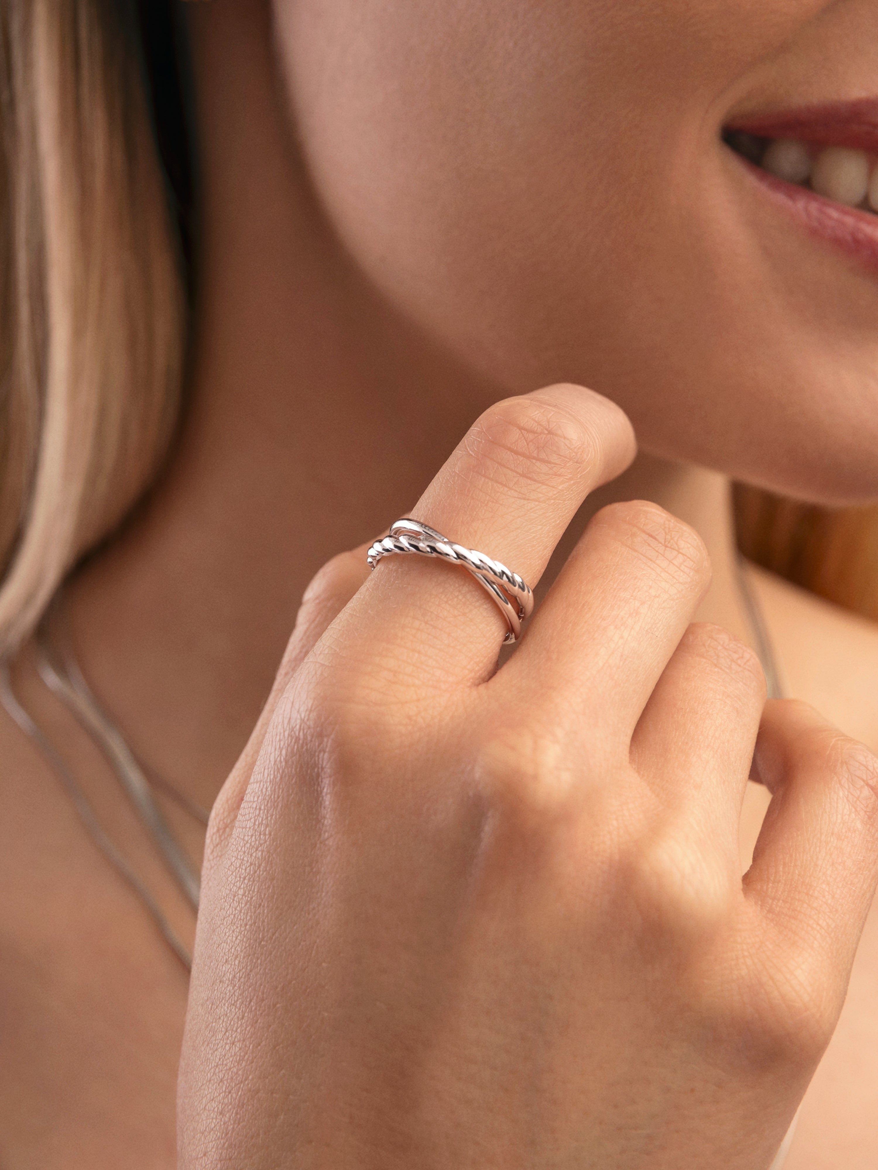 Story Ring Edelstahl