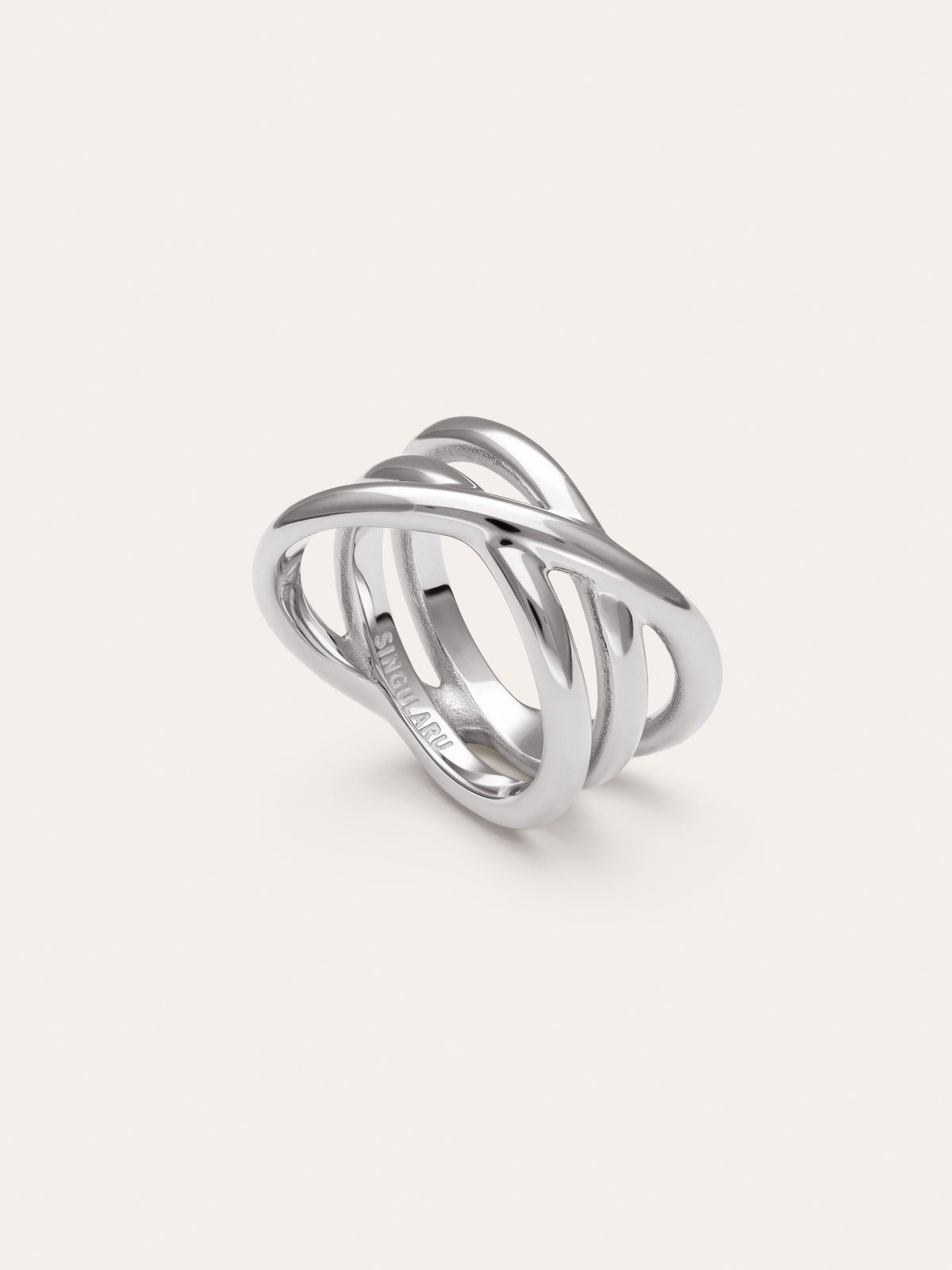 Imagen detalle de Trinity Ring aus Stahl