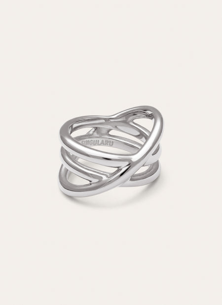 Trinity Ring aus Stahl