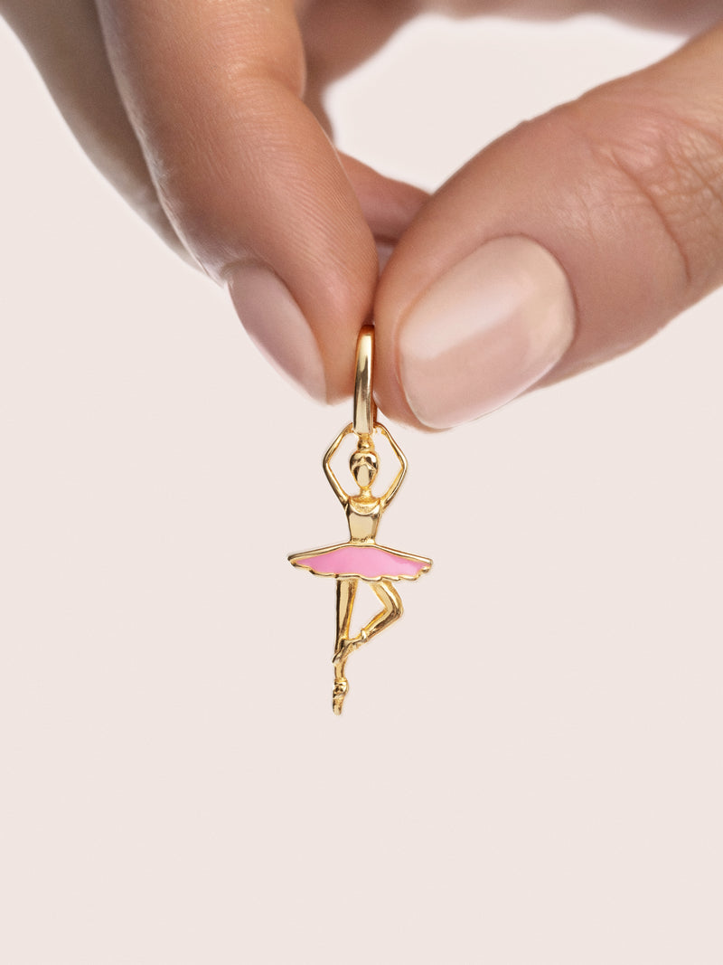 Charm Ballerina Placcato Oro