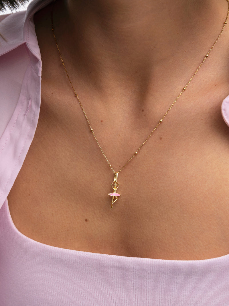 Charm Ballerina Placcato Oro