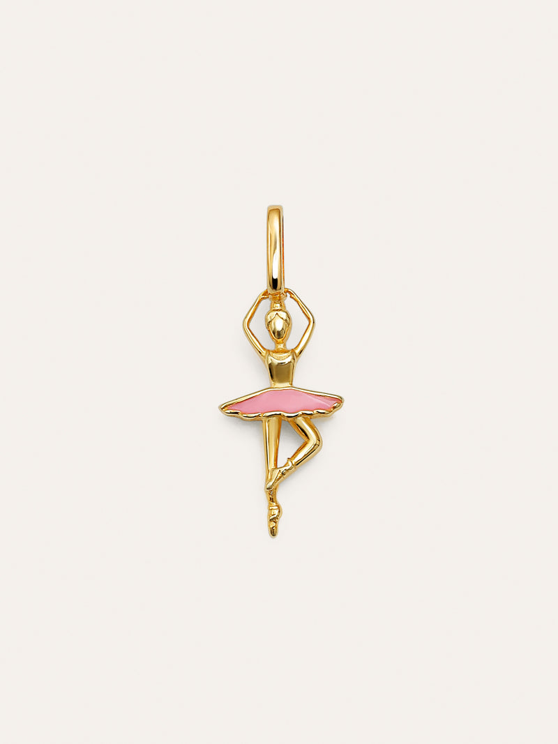 Charm Ballerina Placcato Oro