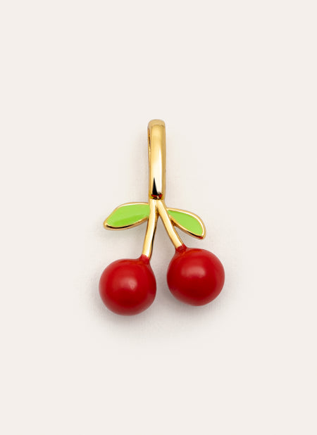 Charm Cereza Baño Oro