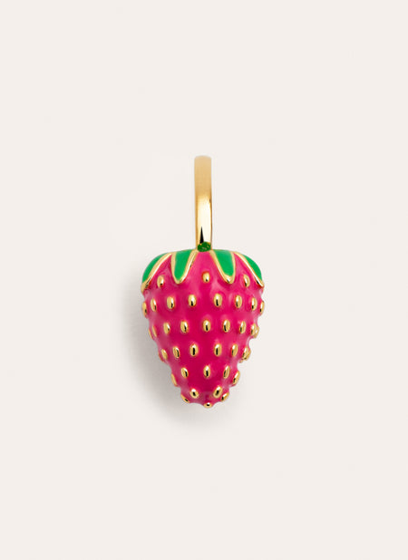 Charm Fresa Baño Oro