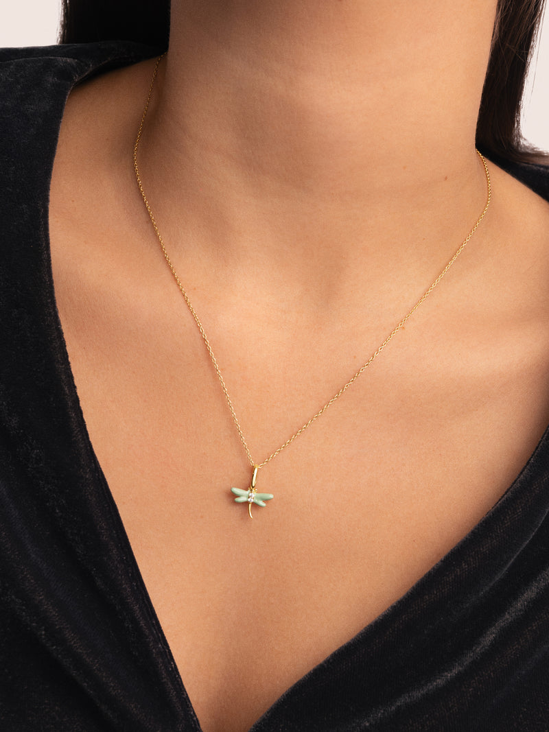 Charm Libelle verguld