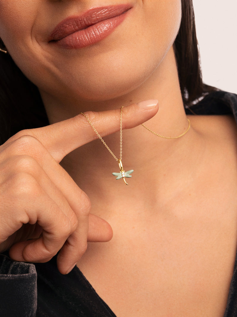 Charm Libelle verguld