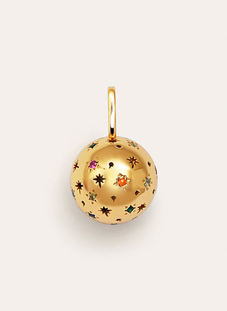 Charm Llamador de Ángeles Baño Oro