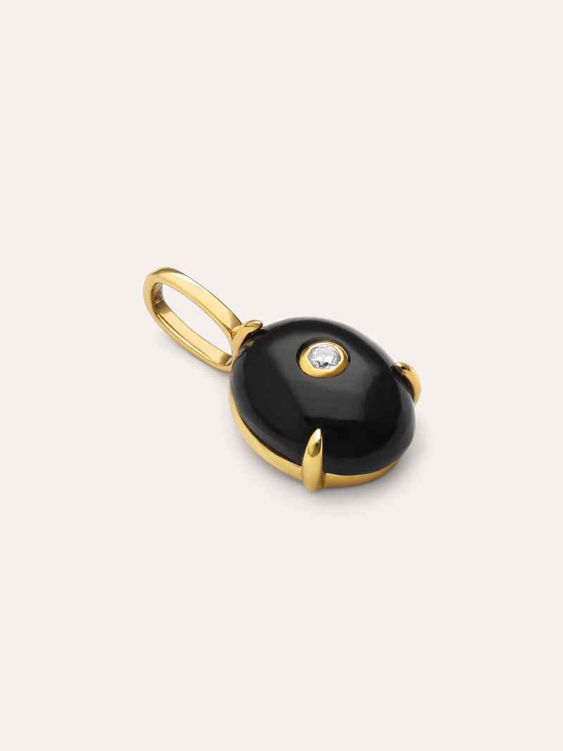 Charm My Maxi Onyx Spark Banho de Ouro