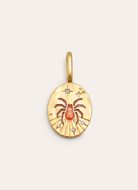 Charm Mystic Araña Baño Oro
