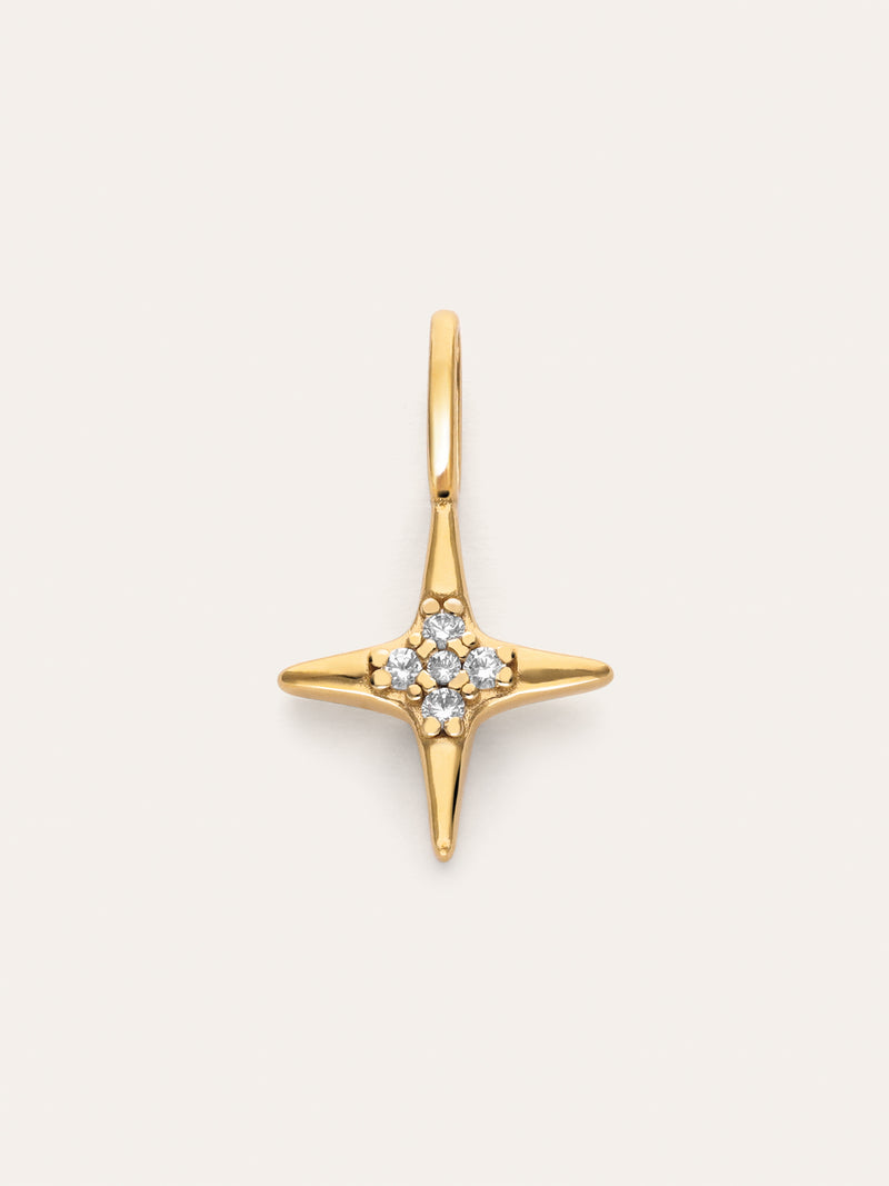 Polar Sparks Gold Charm