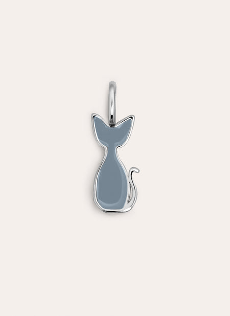 Charm Salem Gato Enamel Gris