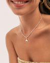 Collier Azulina Acier Plaqué Or
