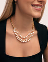 Collar Audrey Premium Acero Baño Oro
