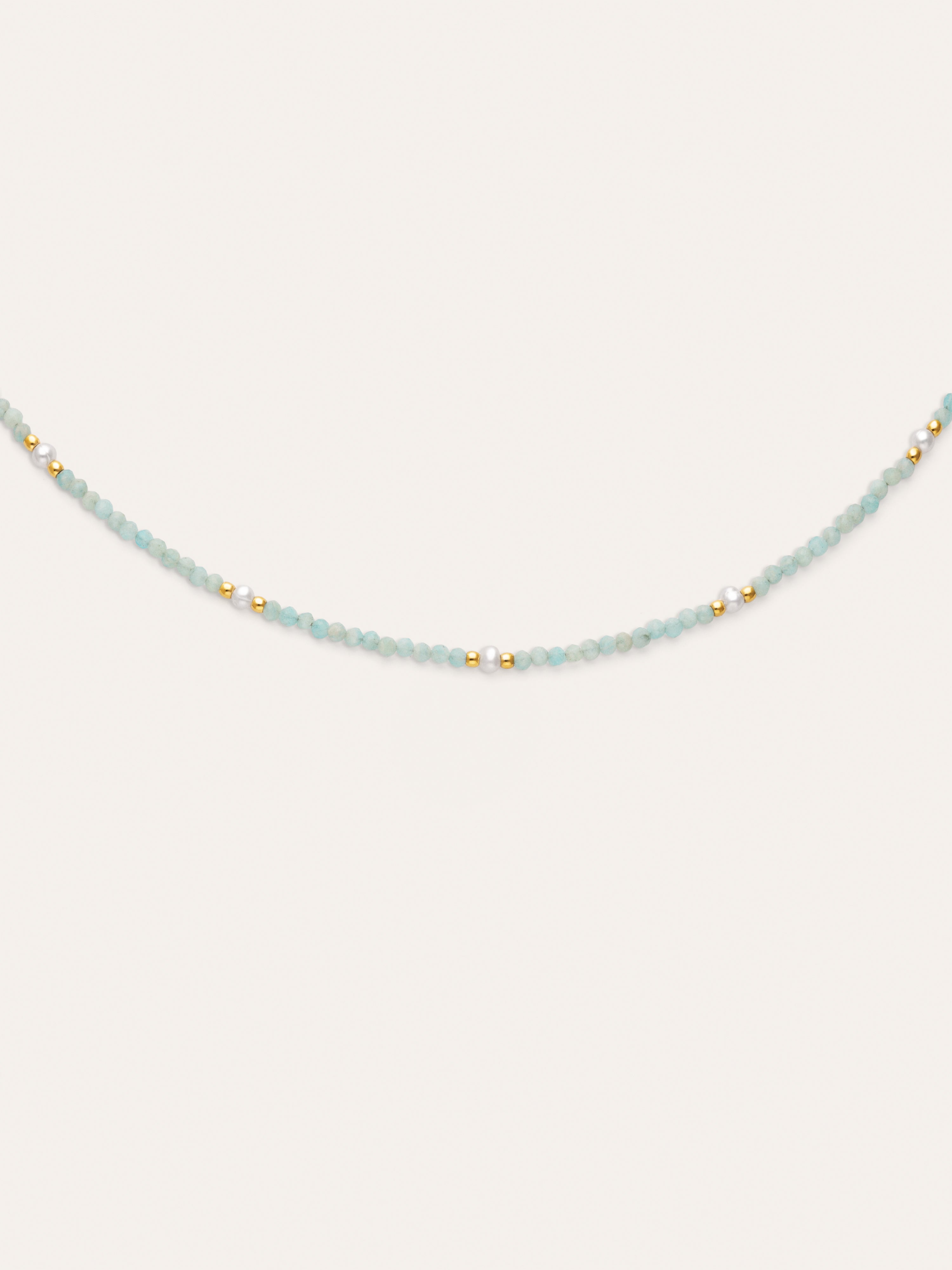 Collier Azulina Acier Plaqué Or