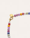 Halskette Bali Stones Edelstahl mit 18kt Goldbeschichtung