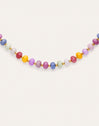 Halskette Bali Stones Edelstahl mit 18kt Goldbeschichtung