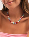 Collier Begur Coquillages Acier Plaqué Or