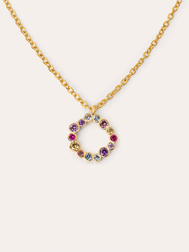 Bubbles Gold Necklace