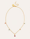 Colar Cascade Colors Banhado a Ouro