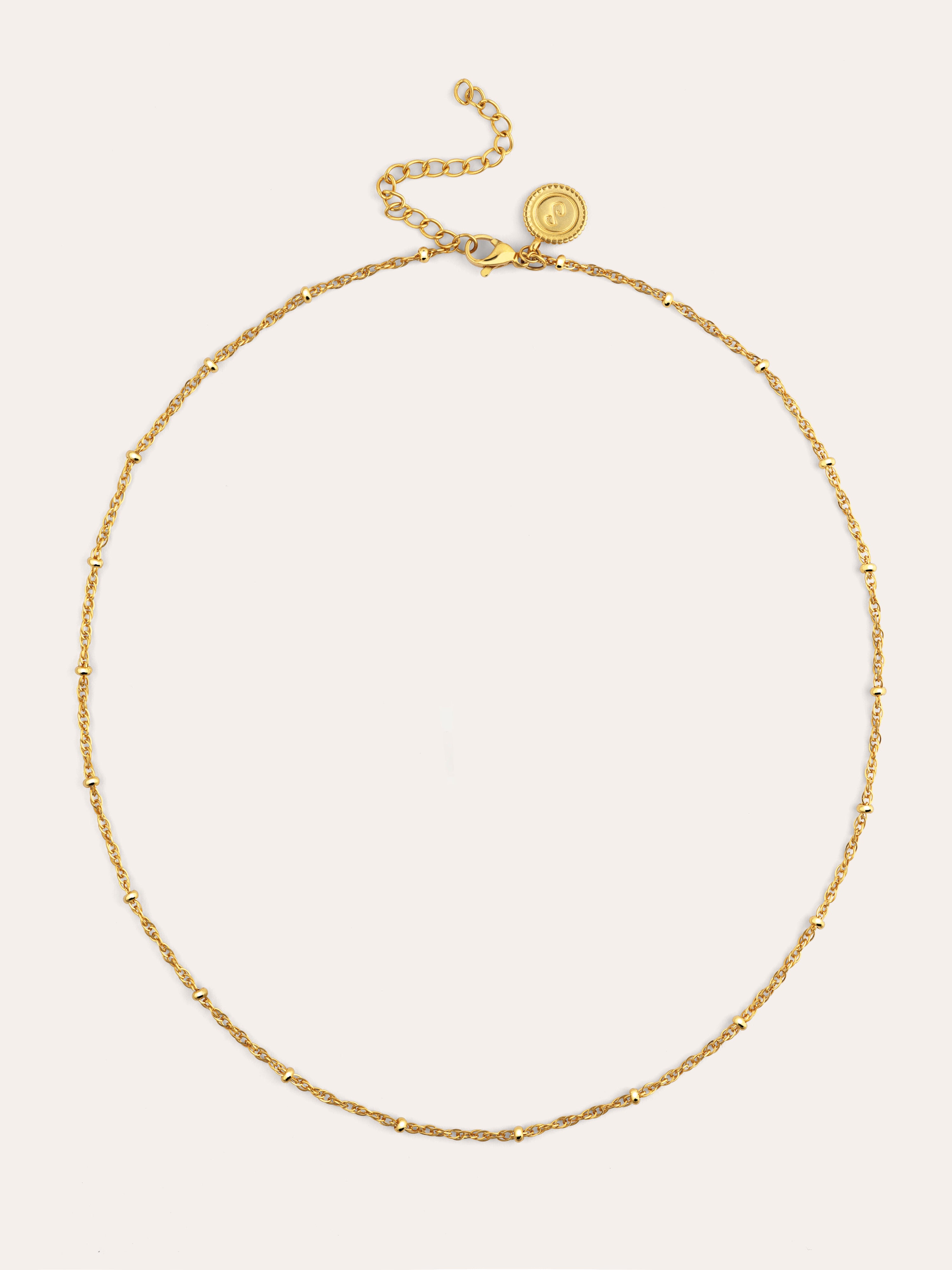 Chance Stainless Steel Gold Necklace