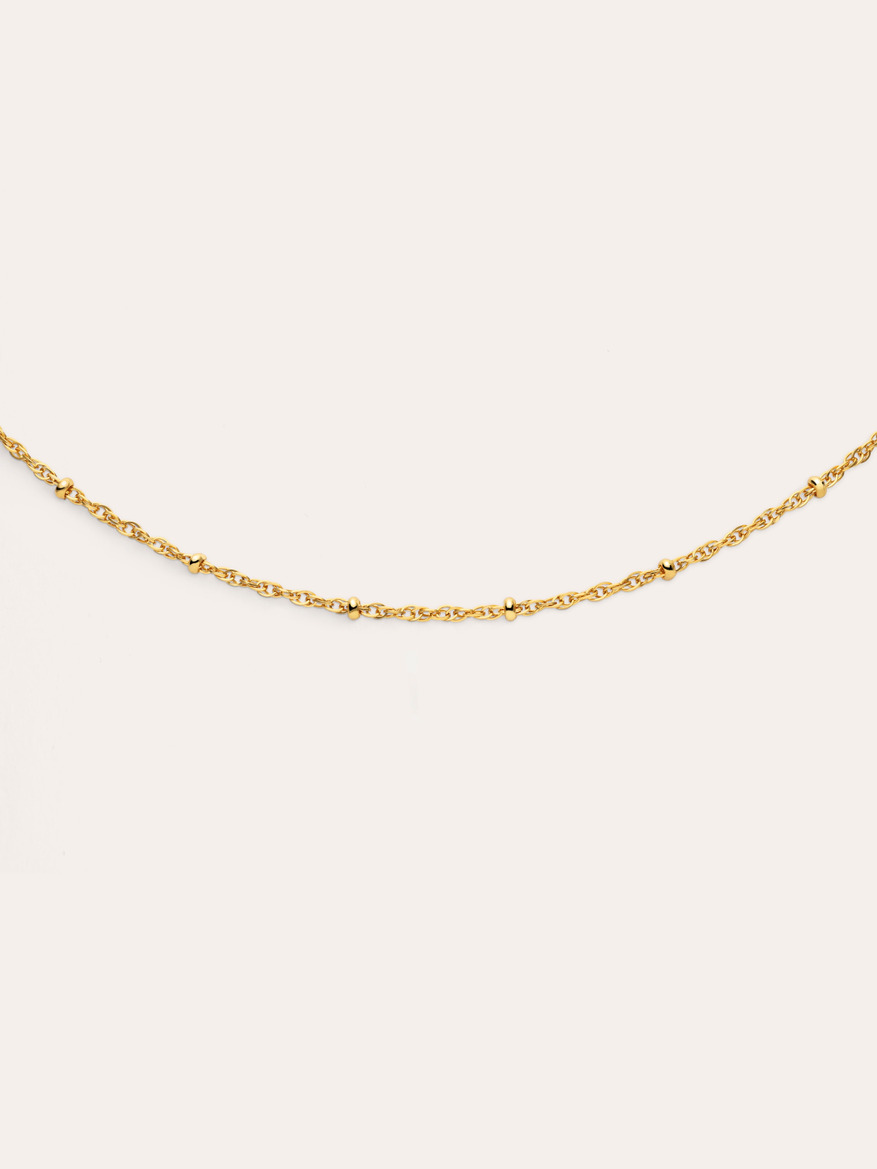 Chance Stainless Steel Gold Necklace