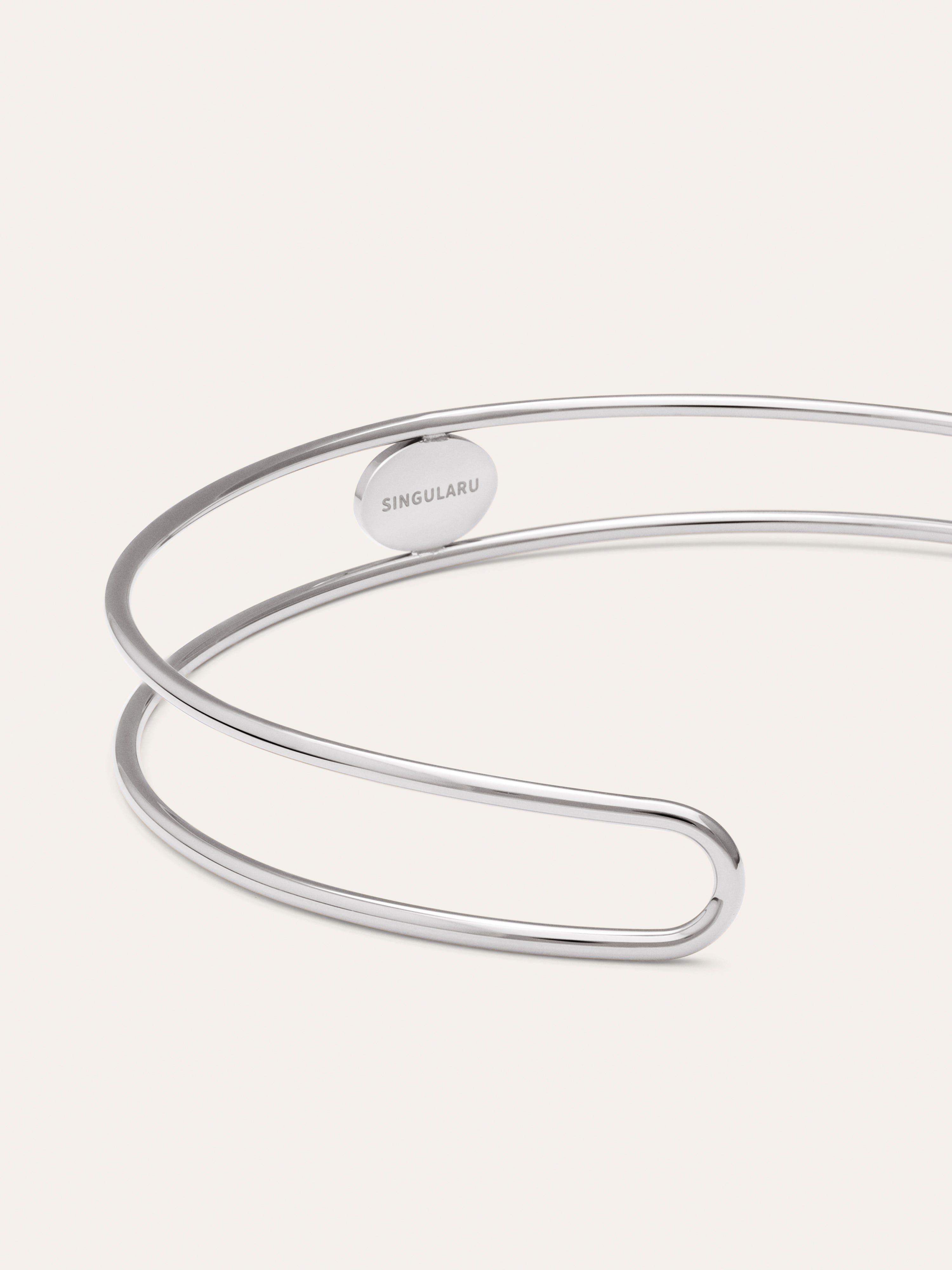 Choker Cianita Aço
