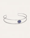 Choker Cianita Aço