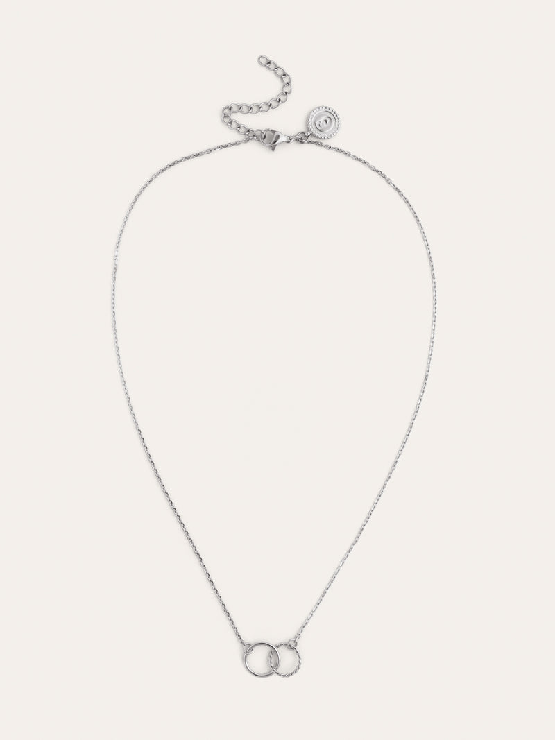 Ketting Circles Twist Staal