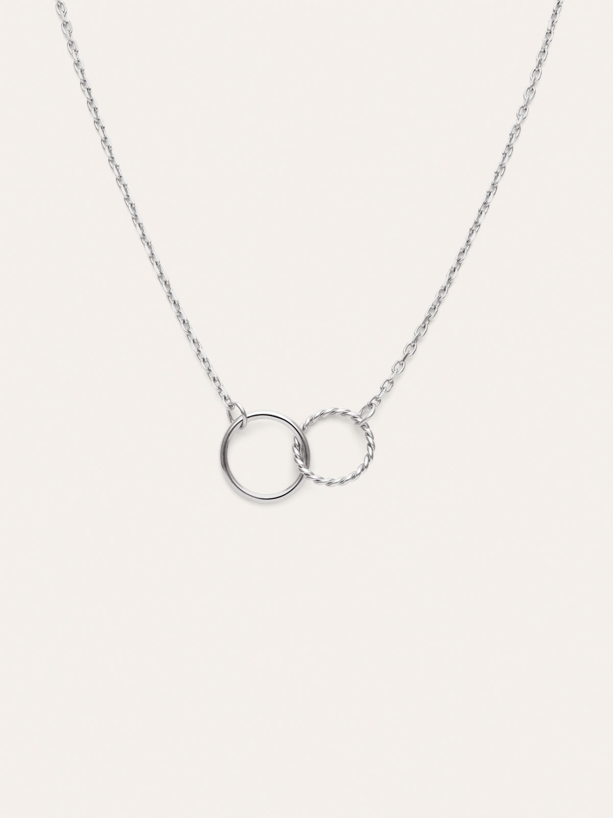 Ketting Circles Twist Staal