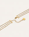 Imagen detalle de Collana Cleopatra Mini Twist Acciaio Placcato Oro