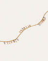 Dancing Daphne Steel Gold-Plated Necklace