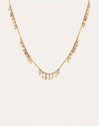 Dancing Daphne Steel Gold-Plated Necklace