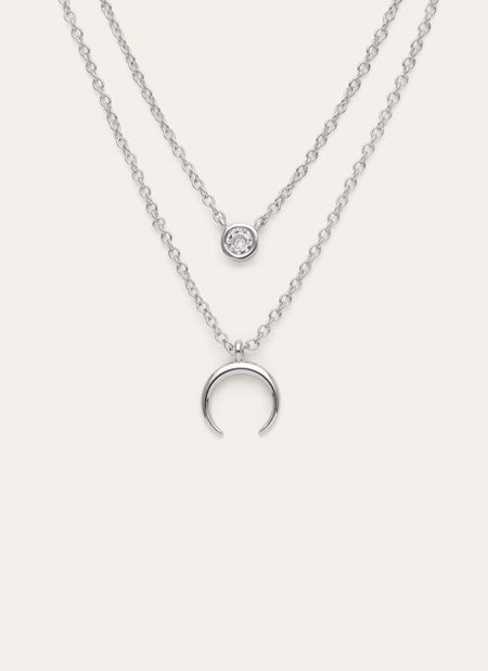Set van 2 kettingen Spark + Mini Moonset
