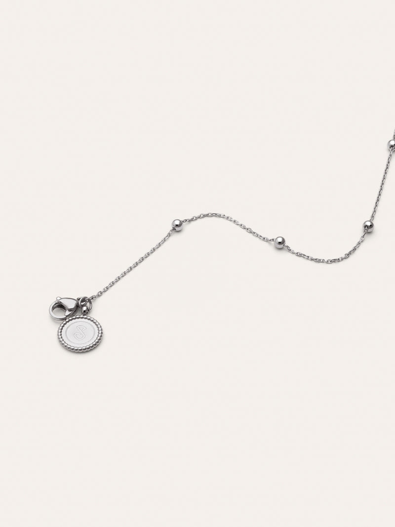 Collar Dots L Acero