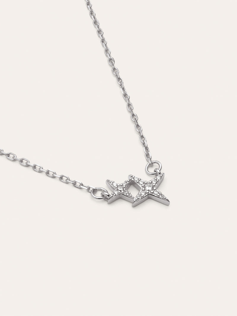 Collar Duo Spark Plata