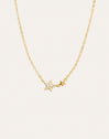 Duo Stars ketting met gouden plating