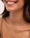 Collier Duo Stars - puesto en modelo