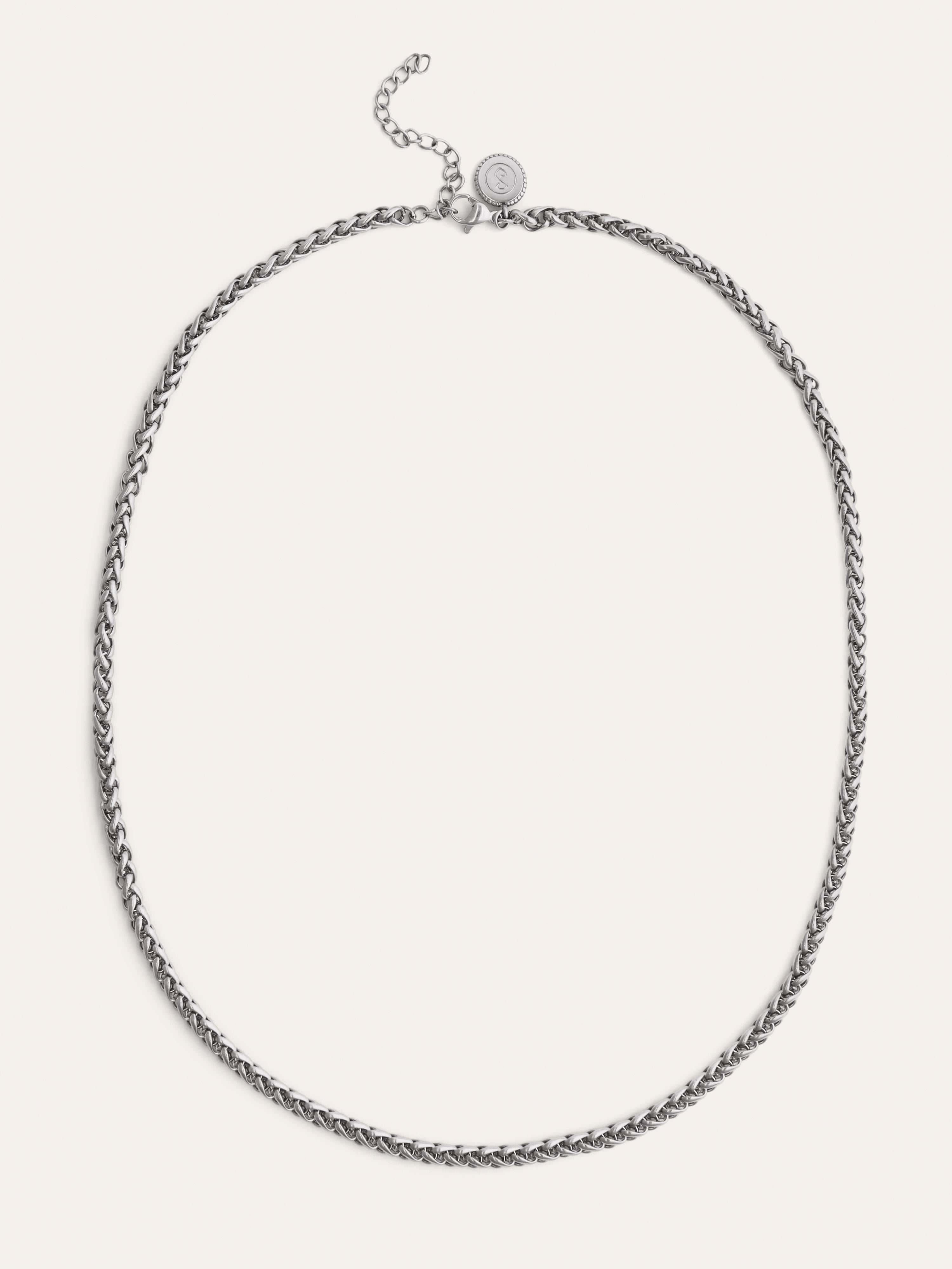 Collar Fine Disco Acero