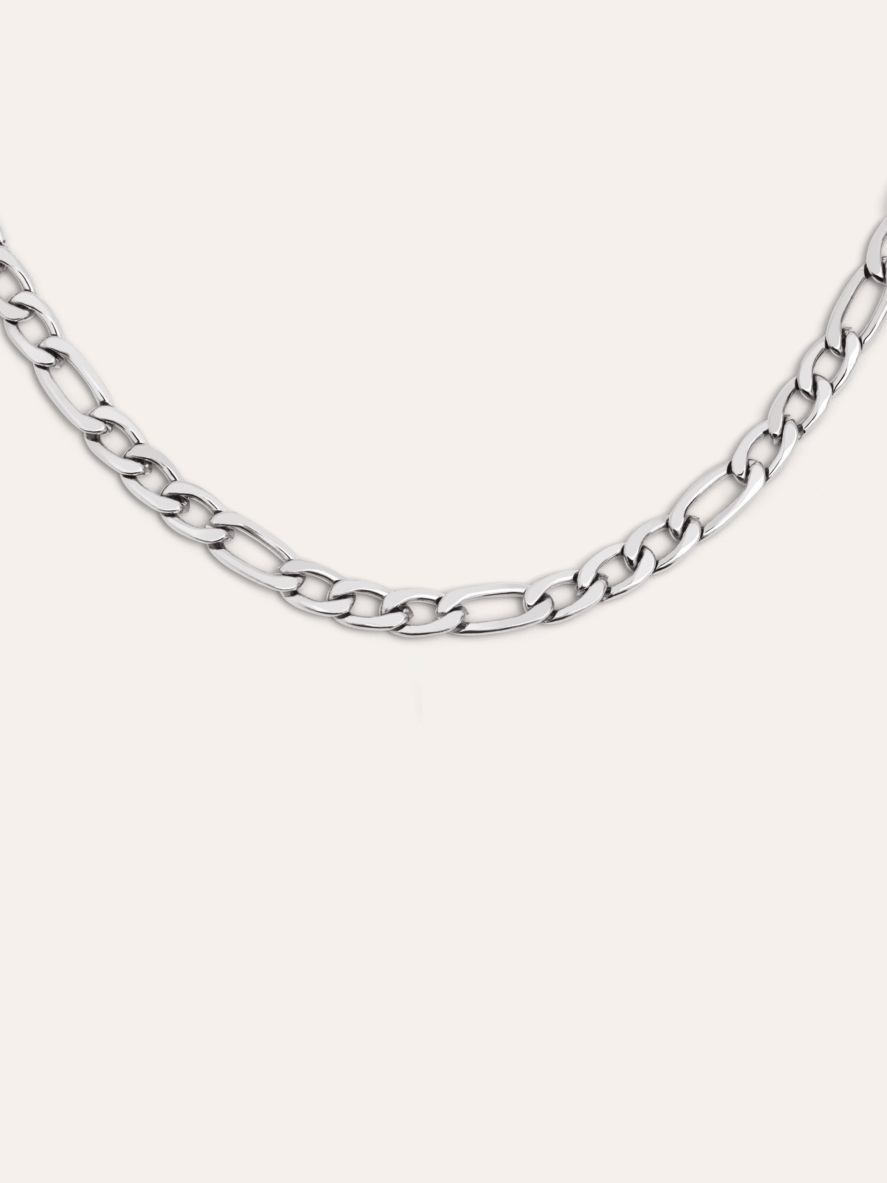 Figaro Stainless Steel Necklace 