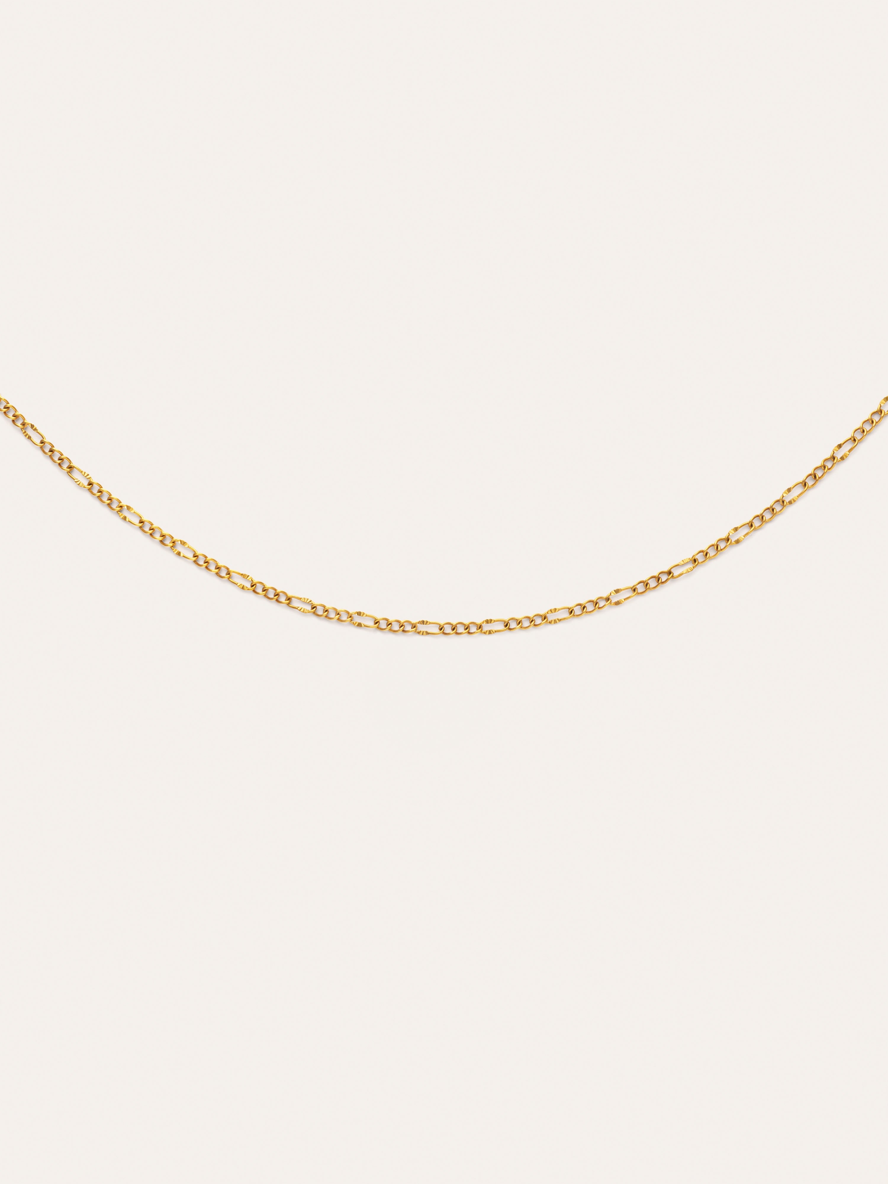Collier Fiore en Acier plaqué or