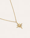 Guidance Necklace, Gold-Plated Steel