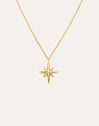 Guidance Necklace, Gold-Plated Steel