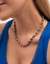 Collana Habana Acciaio Placcato Oro