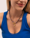 Collana Habana Acciaio Placcato Oro