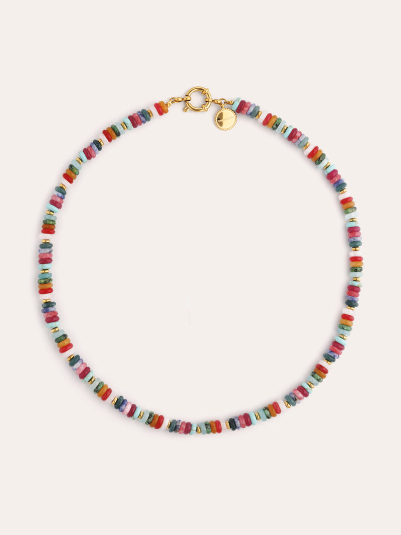 Collana Habana Acciaio Placcato Oro