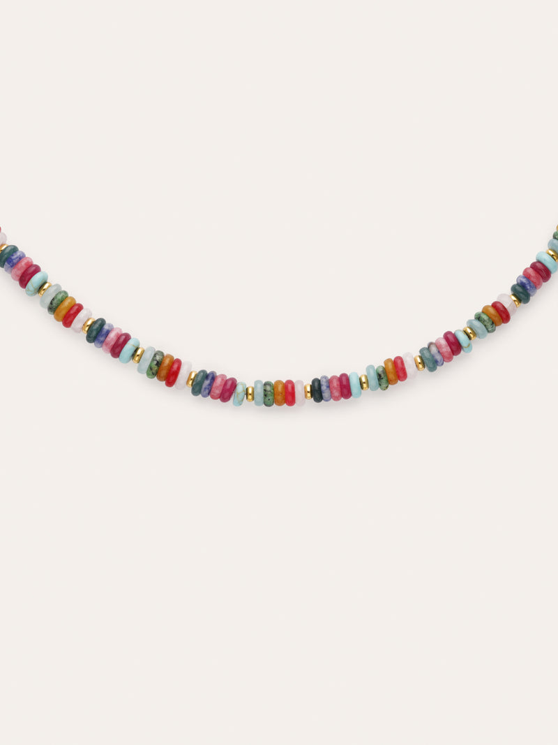 Collana Habana Acciaio Placcato Oro