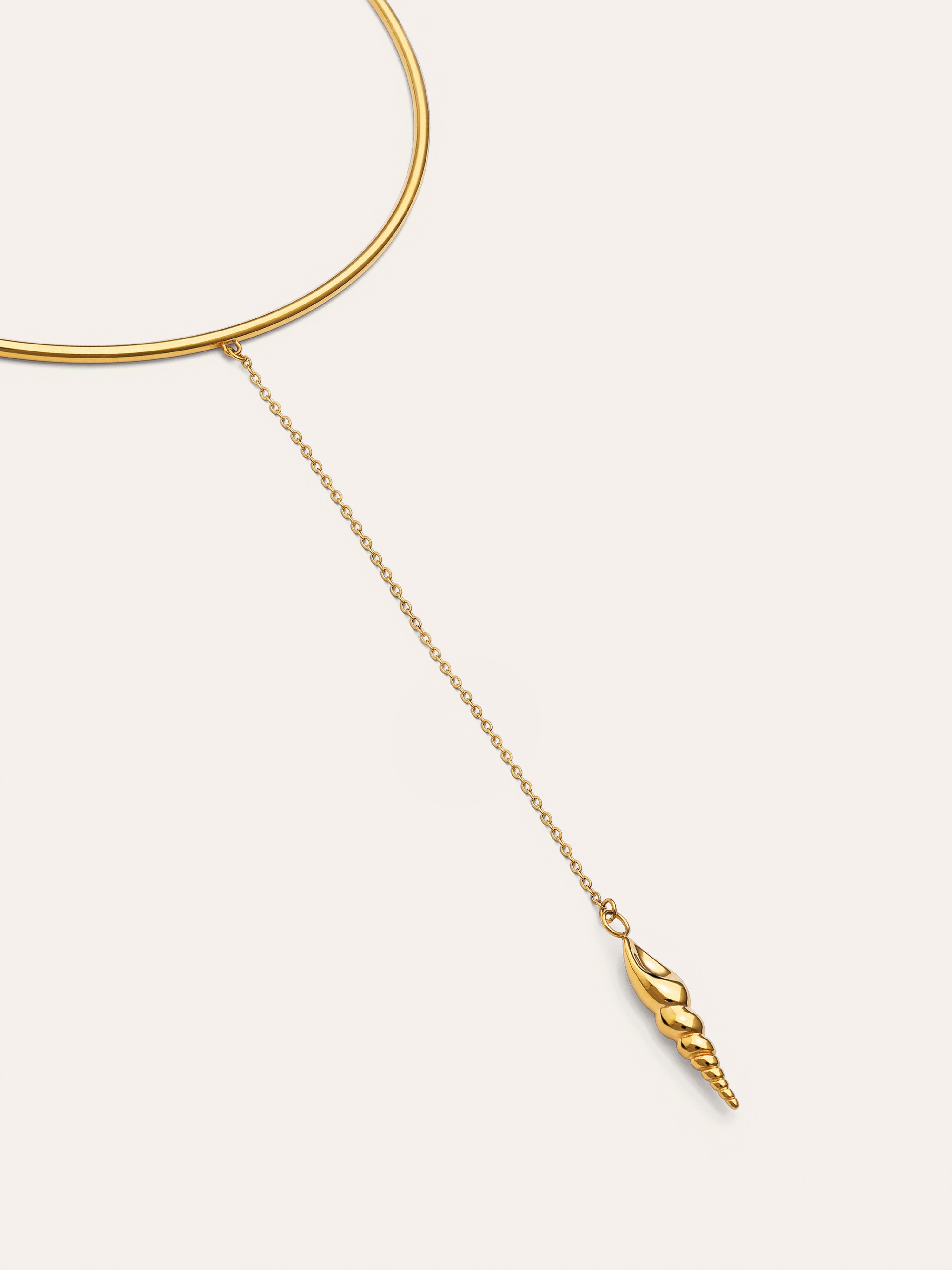 Choker Ítaca Acier Plaqué Or