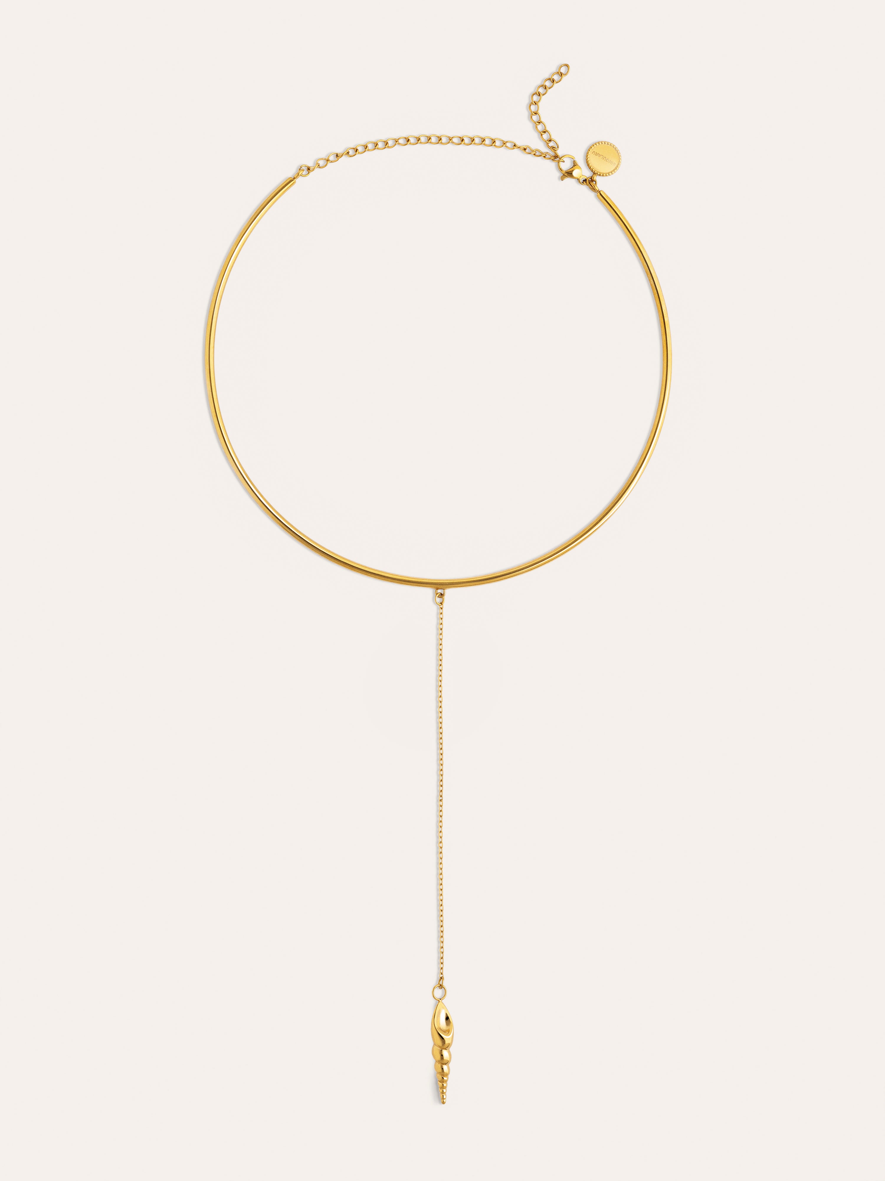 Choker Ítaca Acier Plaqué Or