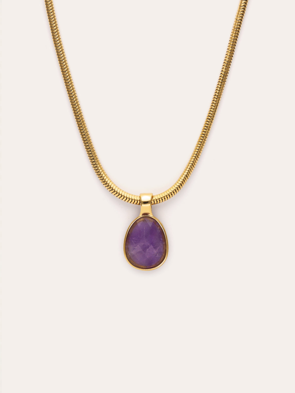 Collana Lena Acciaio Placcata Oro