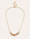 Halskette Link Rainbow Emaille Vergoldet - vista 4